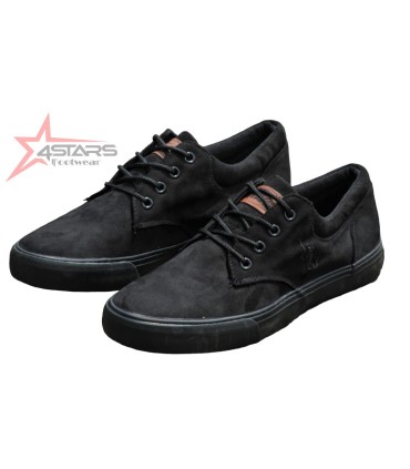 HZB Suede Rubbers - Black