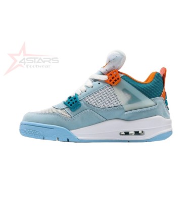 Air Jordan Retro 4 Union 'Ice Blue'