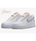 Nike Air Force 1 Low NOLA White Metallic Gold University Red