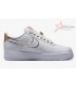 Nike Air Force 1 Low NOLA White Metallic Gold University Red