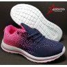 Ladies Trainer Sneakers - Pink