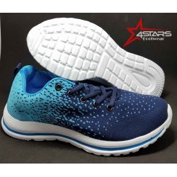 Ladies Trainer Sneakers - Blue