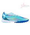 Adidas X Speedportal.1 TF Artificial Turf Soccer Shoe - Clear Aqua/Solar Red/Power Blue