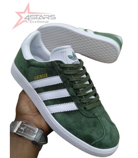 Adidas Gazelle Trainer - Green/White