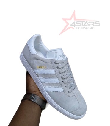 Adidas Gazelle Suede Trainers - Grey