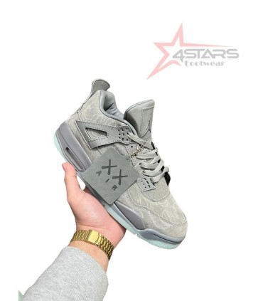 Air Jordan 4 Retro 'KAWS' - Grey