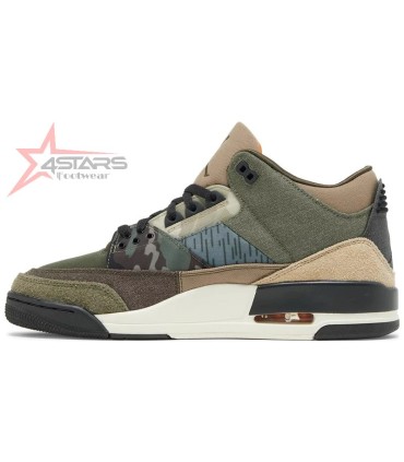 Jordan 3 Retro Patchwork Camouflage