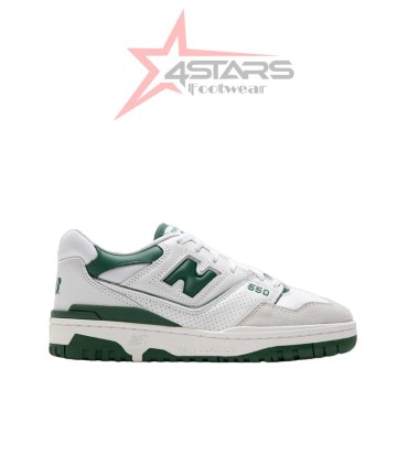 New Balance 550 - White/Forest Green