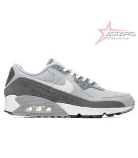 Air Max 90 Premium - Light Smoke Grey/White