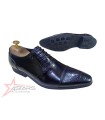 SM Genuine Leather Laced Formal Shoes - Black