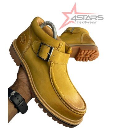 Lugz Leather Boots- Tan