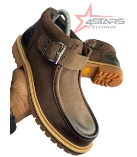 Lugz Leather Boots- Coffee