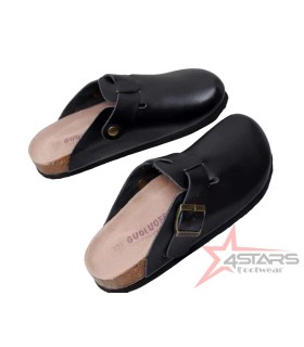 Guoluofei Slip On Clogs - Black