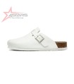 Guoluofei Slip On Clogs - White