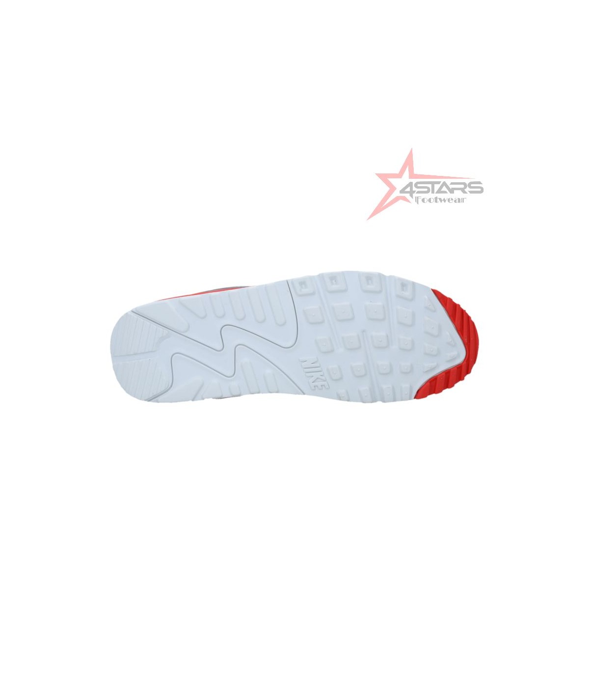 Nike Air Max 90 - White/Red/Grey