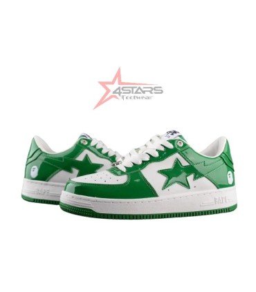 A Bathing Ape Bape Sta - Green White