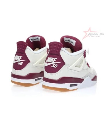 Nike SB x Air Jordan 4 Retro Wine Red