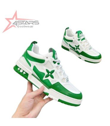 Louis Vuitton Sk8 Trainer Sneaker - Green and White