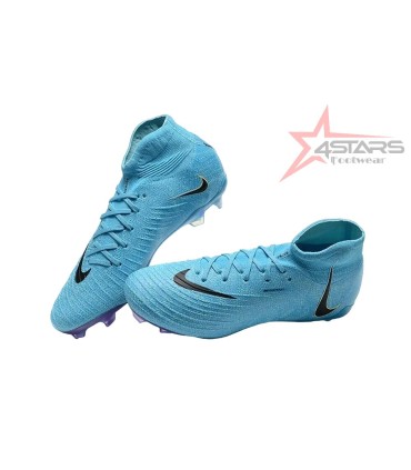 Nike Phantom Luna Elite FG Firm Ground Soccer Cleats - Blue/Black