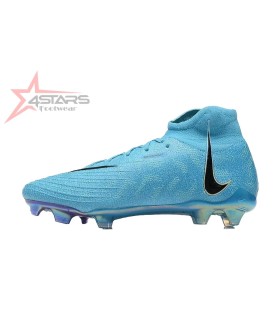 Nike Phantom Luna Elite FG Firm Ground Soccer Cleats - Blue/Black