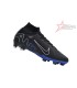 Nike Air Zoom Superfly 9 Elite SE FG Firm Ground Soccer Cleats - Black/Blue/White