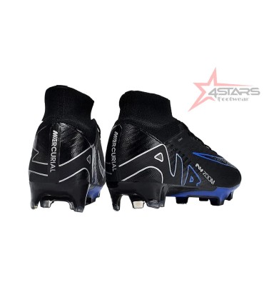 Nike Air Zoom Superfly 9 Elite SE FG Firm Ground Soccer Cleats - Black/Blue/White