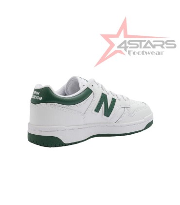 New Balance 480 Shoes - White/Green