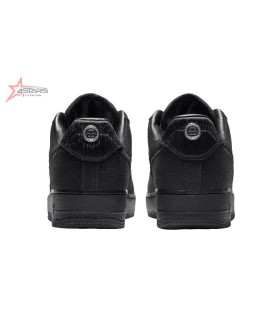 Stussy x Nike Air Force 1 Triple Black
