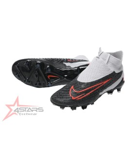 Nike Phantom GX Elite FG Black White Chile Red