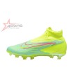 Nike Phantom GX Elite DF Link FG Firm Ground Soccer Cleats - Green/Pink