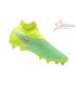 Nike Phantom GX Elite DF Link FG Firm Ground Soccer Cleats - Green/Pink