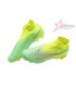 Nike Phantom GX Elite DF Link FG Firm Ground Soccer Cleats - Green/Pink