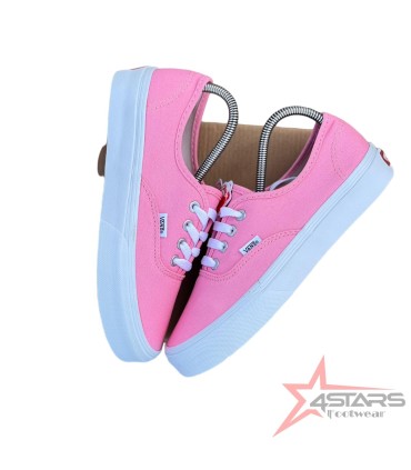 Classic Vans - Pink White Sole