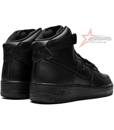 Nike Air Force 1 High Tops - Triple Black