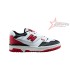 New Balance 550 White Red Black