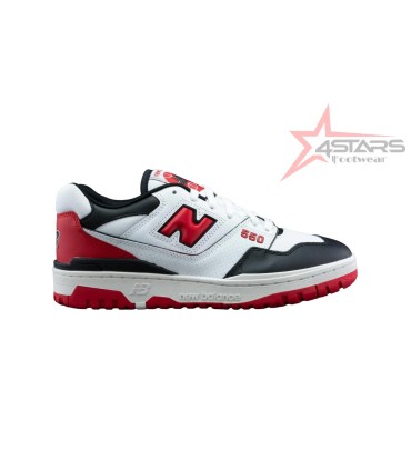 New Balance 550 White Red Black