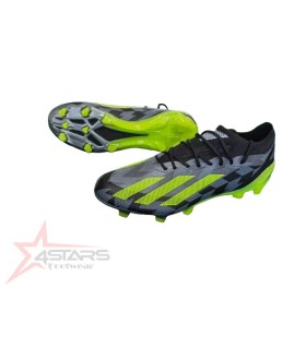 Adidas X Crazyfast.1 FG Crazycharged - Core Black/Green/Grey