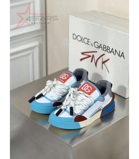 DOLCE & GABBANA Leather Portofino Sneakers