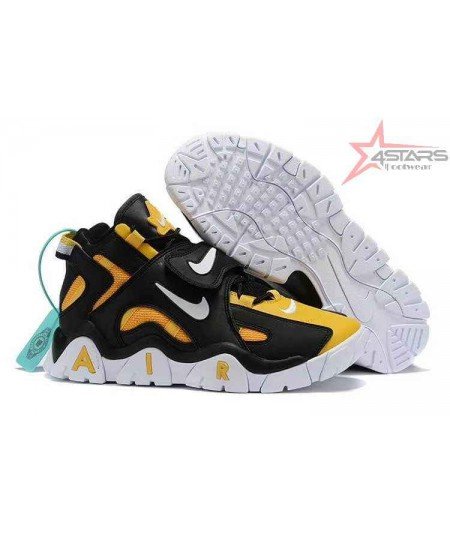 Nike Air Barrage Mid "Black, White and Yellow"