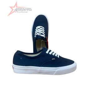 Corduroy Vans - Navy White