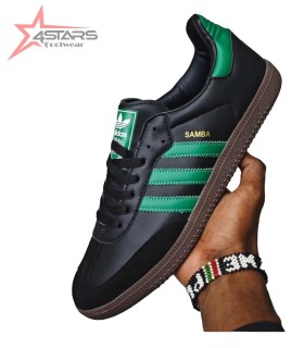 Adidas Samba - Black Green