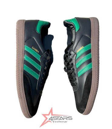 Adidas Samba - Black Green