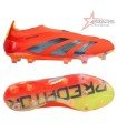 Adidas Predator Elite Laceless FG Predstrike - Solar Red/Core Black/Solar Yellow LIMITED EDITION