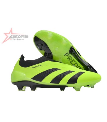 Adidas Predator Elite Laceless FG - Green/Black