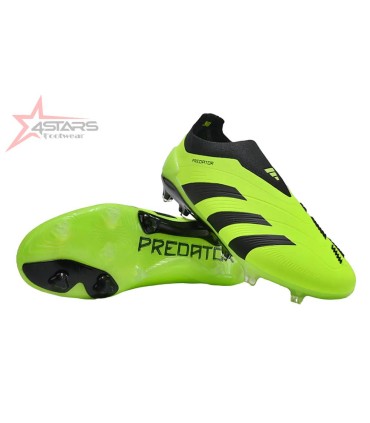 Adidas Predator Elite Laceless FG - Green/Black