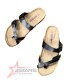 Guoloufei Open Sandals - Black