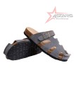 Slip On Cork Sandals - Grey