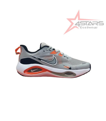 Nike Air Max Zoom Winflow V2 Grey Orange Running Shoes