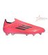 Adidas F50 Elite Laceless Firm Ground Boots - Turbo/Aurora black/Platinum Metallic