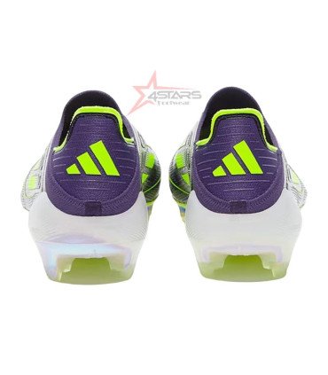 Adidas F50 Elite Laceless FG Fast Reborn - Unity Purple/White/Lucid Lemon